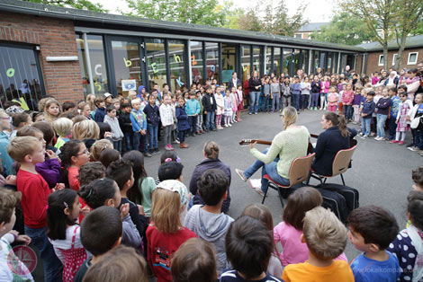 Eröffnung der Schulbücherei Sternwartschule